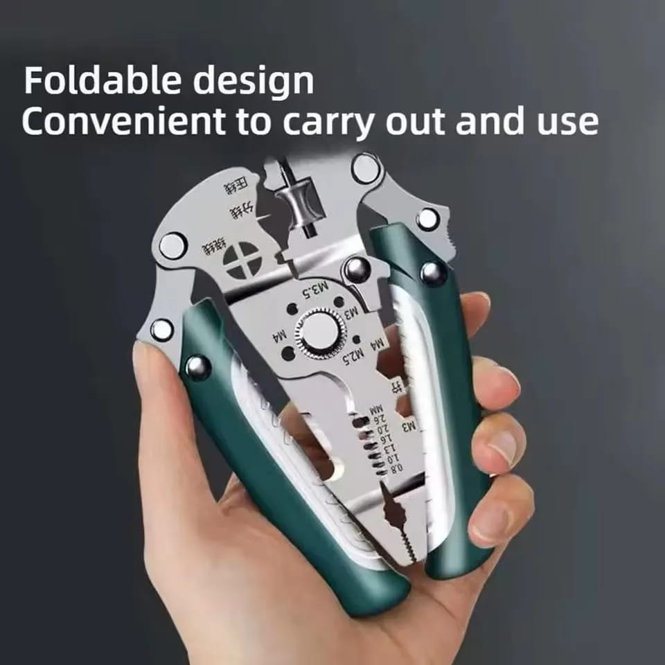 16 In 1 Plier Durable Strong Reliable Multi Functional Compact And Versatile Iron Tool With Multicolor Finish - Image 3