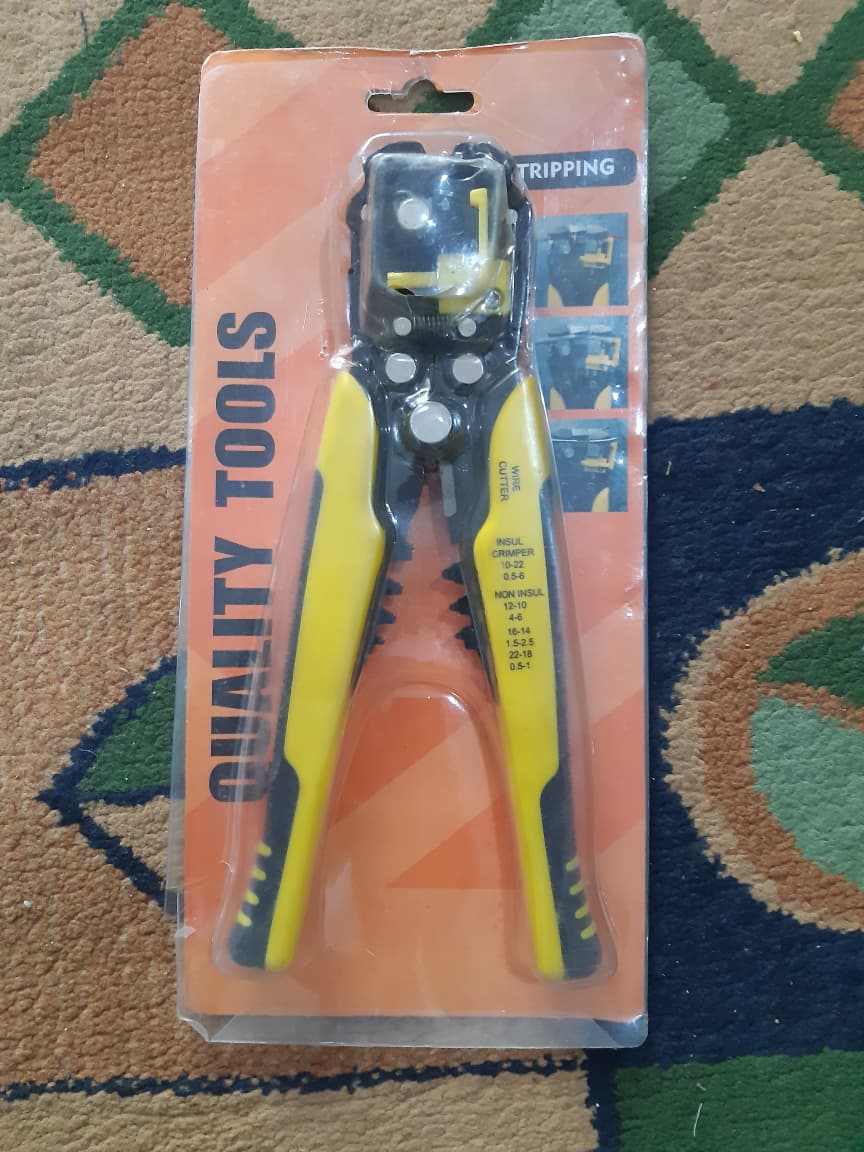 Self-Adjusting Multifunctional Wire Stripper & Crimper – Heavy Duty Automatic Stripping Pliers for 10-24 AWG Wire - Image 4