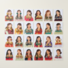 Earrings Eidi Cards – Pack of 27 Mini Festive Cards without Jewellery (Random Designs) - Image 3