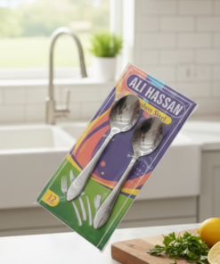 Stainless Steel Dinner Spoon Set | Pack of 6 | Durable