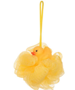 Kids Bath Sponge Ball - with Soft Toy