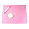 Silicone Baking Mat With Measurements Heat Resistant Cookie Sheet Oven Liner | Non Stick Flour Rolling Mat | Baking Mat Kneading Dough Pad (Random Color) - Image 2