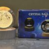 1 Pc USB LED Galaxy Crystal Ball Lamp | 3D Planet Moon Night Light | Bedroom & Party Home Decor | Kids Birthday Gift (Moon Shape Only) - Image 4