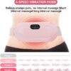 Portable Menstrual Heating Pad Belt for Women – Electric Period Pain Relief Massager with 3 Heat Levels & 4 Massage Modes - With Box - Image 3