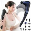 Blueidea USB Rechargeable Folding Fascia Gun – 10-in-1 Massager with Heat & Cold Therapy - Image 3