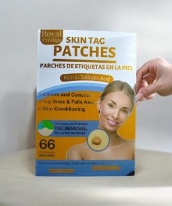 66 Pcs Skin Tag Remover Patch for Face and Body Painless Mole and Wart Removal Treatment