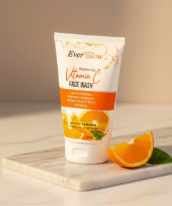 Everglow Vitamin C Face Wash – Brightening & Refreshing Cleanser (120 ml)