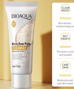 BIOAQUA Rice Raw Pulp Skin Whitening Product - Facial Cleanser (100g)