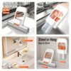 Foldable Mini Mop | Portable Desktop Wet & Dry Cleaning Mop | Self?Squeezing - Image 2
