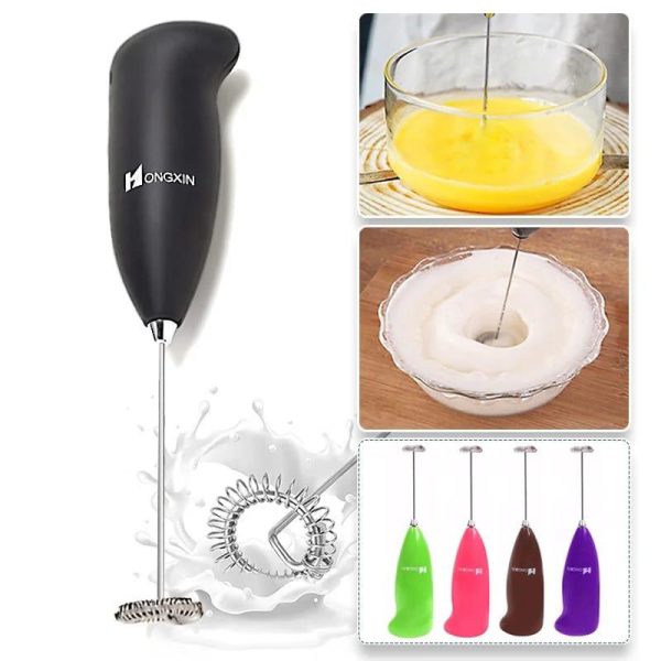 Combo deal pack of 2 Lint remover and Electric Egg Beater Milk Drink Coffee (random color) - Image 5