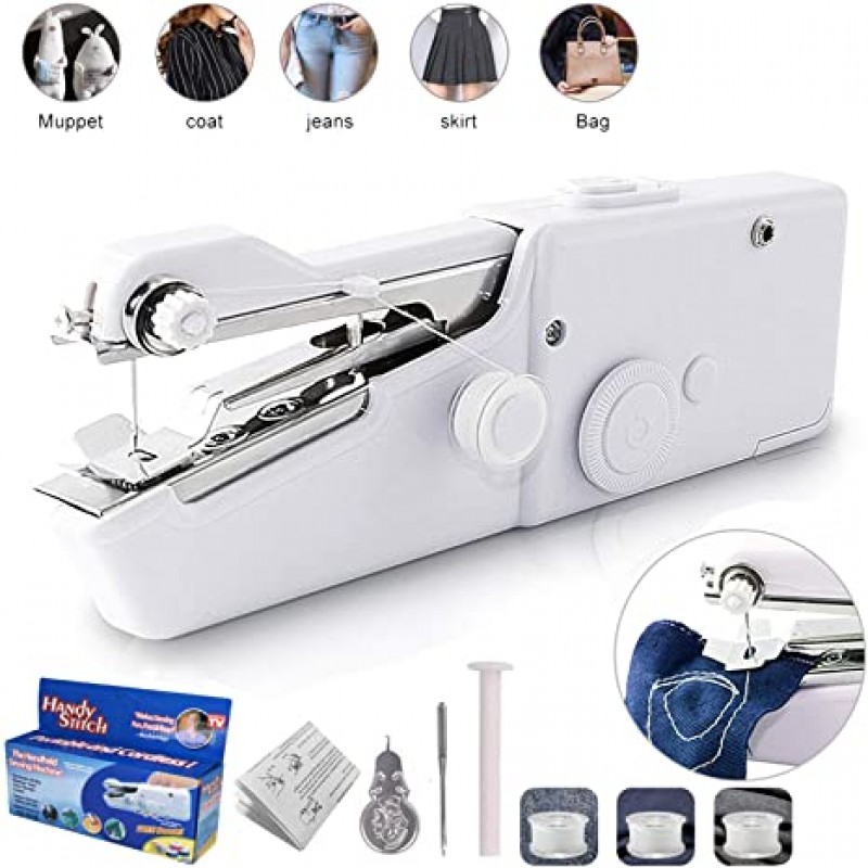 Handy Stitch Portable Sewing Machine | Battery Operated Handheld Sewing Handy Stitch | Handy Stich - Image 4