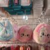 1pc Kawaii Rainbow Color Keyring Coin Purse for Girls – Cute and Portable Storage Accessory- Random Colour - Image 4