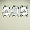 Set of 3 Premium Wall Art Photo Tiles – Modern Home Decor Sets 8x11
