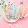 100 Pcs Disposable Flower Paper Soap With Portable Tube Multi Color Travel Sheets For Hand Washing And Outdoor Use Premium Quality (Random Color) - Image 4