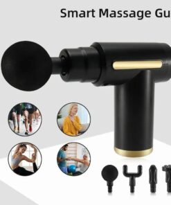 4-in-1 Massage Gun | Deep Tissue Percussion Massager with 4 Attachments | Handheld Electric Body Therapy for Pain Relief
