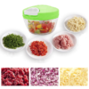 Speedy Chopper Multi-Use Turbo Cutter – Mini Handy Manual Vegetable & Fruit Chopper | Heavy-Duty (Random Color) - Image 3
