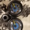 Double Round Fancy Meter Speedometer RPM for Honda 125 Motorcycle – Dual Analog Speed & RPM Gauge (Without Switch) - Image 4
