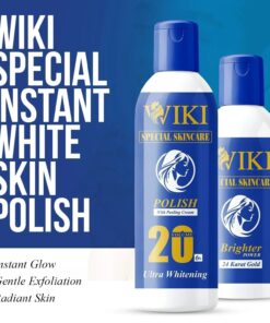 2 In 1 Wiki Skin Polish | Exfoliating & Brightening Face and Body Scrub (237ml)