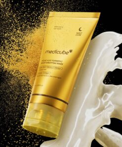 Medicube Turmeric Overnight Wrapping Peel Off Mask 75ml Korean Skincare With Collagen For Glowing Elastic Skin - Made In Korea