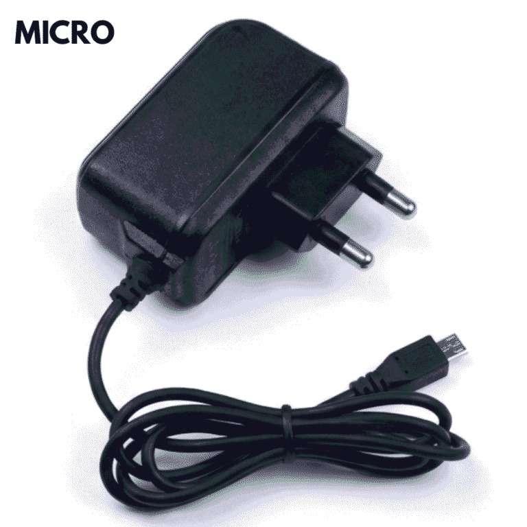 V23 – Simple Micro USB Charger with Built-in Cable | Best Quality Charger Android - Vizo V23 Charger - Mobile Phone Charger ( Random Color ) - Image 3