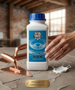 SBR High Quality Tiger Brand Waterproofing Admixture – Strong Bonding Agent for Cement & Concrete