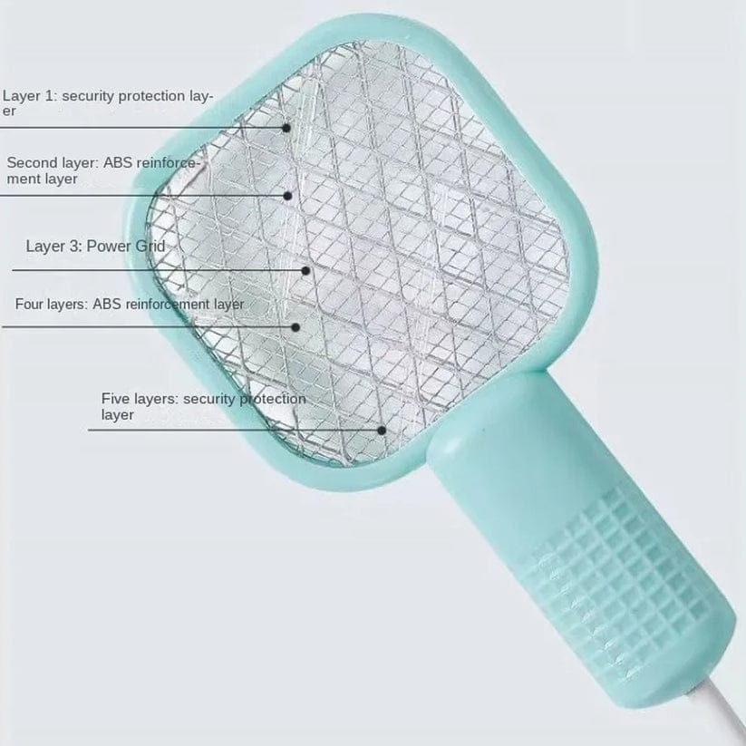 Electric Mini USB Mosquito Killer Racquet Lamp – Wireless Night Bulb & Effective Insect Catcher (Random Color) - Image 3