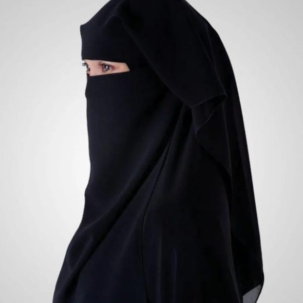Triple Layer Niqab – Full Coverage Breathable Face Veil for Women - Image 3