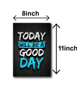 set of 6 Motivational wooden canvas frames for wall decore / sticky phototiles frames