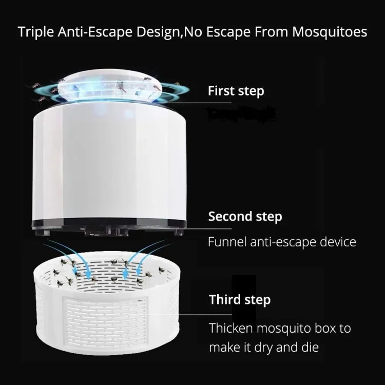 Electric Mosquito Trap Blue Light | Mosquito Killer Lamp large size ( random color) - Image 2