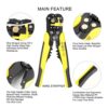 Chrome Vanadium Wire Cutter Pliers – Heavy Duty Terminal Cutting Tool (Random Color) - Image 3