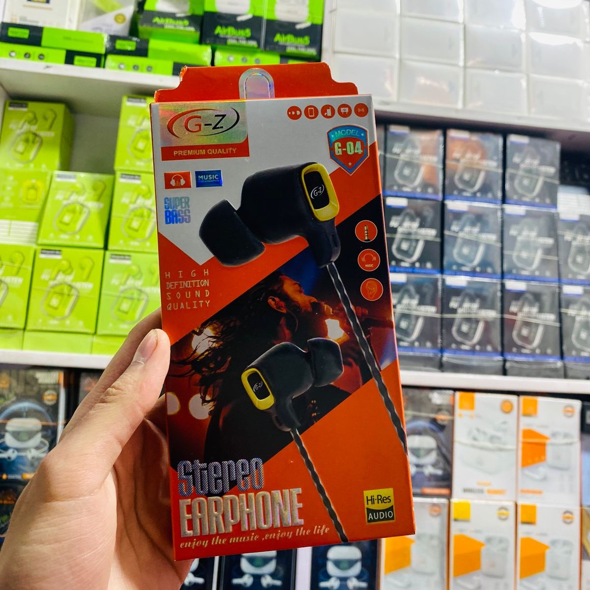 G?Z Mode G?04 Stereo Earphones | Wired Hands?Free | 3.5mm Jack | Clear Sound - Image 4