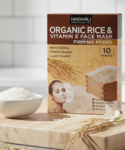 HAOKALI Professional Care Organic Rice & Vitamin E Face Mask - Firming Pores