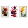 Set of 3 Premium Wall Art Photo Tiles – Modern Home Decor Sets - Image 2