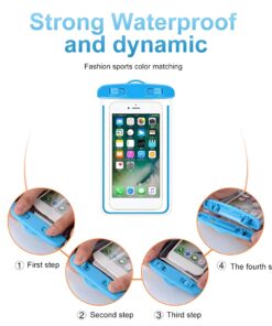 Universal Waterproof Mobile Pouch | Underwater Touch Sensitive Phone Case | Dry Bag for Rain