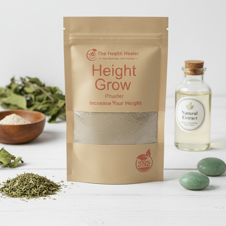 The Health Healer Height Grow Powder – 100% Natural Height Increase Supplement 60g - Image 3