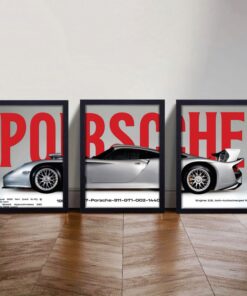 Set of 3 Premium Wall Art Photo Tiles – Modern Home Decor Sets