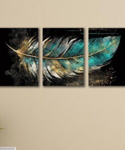 Set of 3 Premium Wall Art Photo Tiles – Modern Home Decor Sets