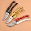 High Carbon Steel Pruning Shears Cutter – Stainless Steel Gardening Scissor for Plant & Branch Cutting - Image 4