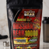 Russian Bear Mass Gainer 1KG Chocolate Flavor High-Calorie Weight Gain Supplement