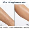 Meeoow Club 10 Min Painless Body Wax Orange Hair Removal Powder for Women - Image 2
