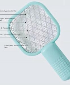 Electric Mini USB Mosquito Killer Racquet Lamp Wireless Night Bulb Effective Insect Catcher