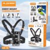 PLOKAMA CX10 Action Camera And Phone Chest Mount Holder 360 Adjustable Harness Strap For Sports Hiking Vlogging - Image 3