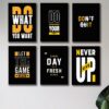 Set of 6 Premium Wall Art Photo Tiles – Modern Home Decor Sets 8x11