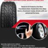 Three Guys Tire Shine Plus 250ml – Streak-Free Shine Cleans And Protects Long-Lasting Wet Look Premium Tire Care Spray - Image 2