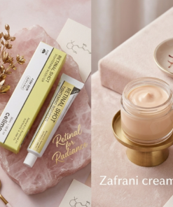 Deal Pack – 15ml Retinal Serum for Firm & Smooth Skin + Zafrani Whitening Cream 200g | Brightening & Dark Spot Reduction Formula