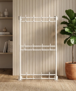 Wall-Mounted Corner Storage Rack | Multifunctional Bathroom Organizer | Strong Carbon Steel | Random Colour