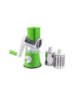 Manual Vegetable Drum cutter Slicer Multifunctional Round Slicer Kitchen Gadget (random color)