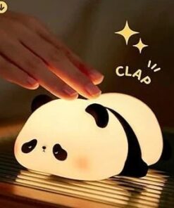 Rechargeable Panda Lamp | Cute Panda Night Light | Soft Silicon Lamp For Room Decoration | Panda Lamp