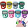 Digital Tasbeeh Finger Counter with LED Indicator, Reset Button & Ring Strap – SXH5136 (Random Color) - Image 4