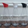 Turkish Style 1400 Ml Heavy Glass Bottle Elegant Durable Classic Design For Daily Use And Storage (Random Color Cap) - Image 4